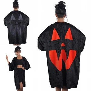 Super Rare Foxblood X The Beheaded Velvet Pumpkin Cape